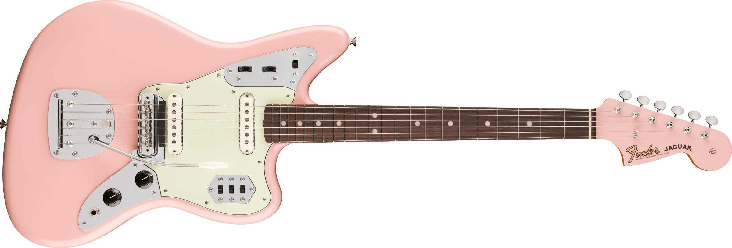 Fender Vintera III Mid 60s Jaguar RW Shell Pink