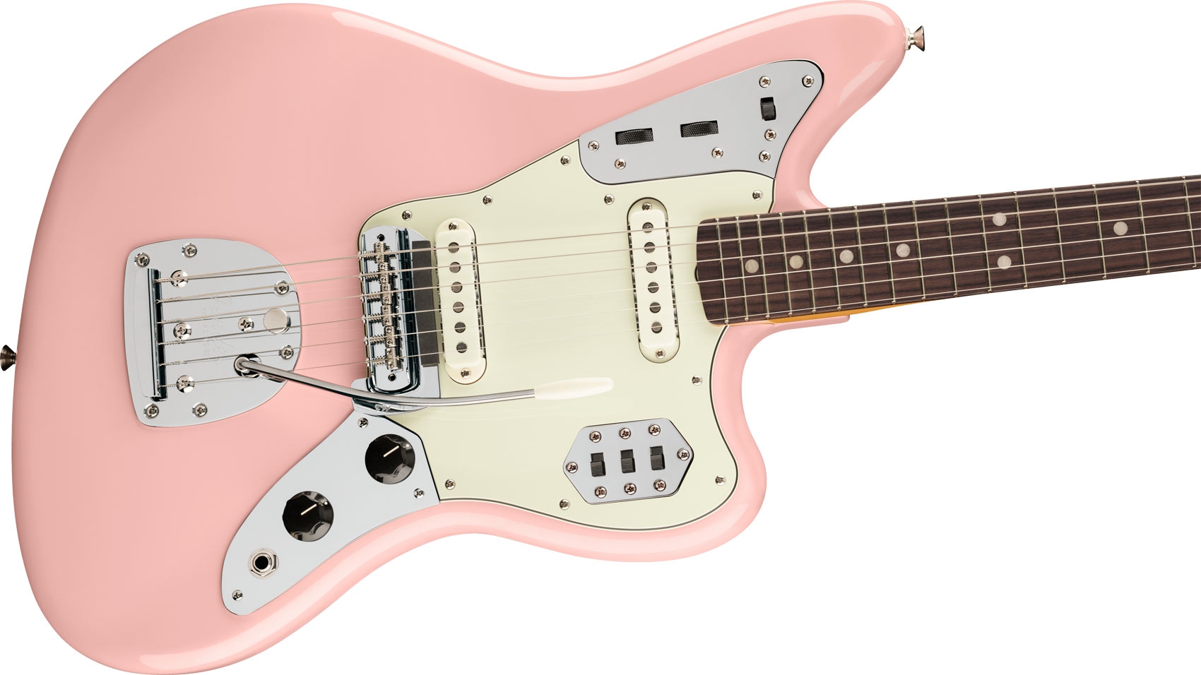 Fender Vintera III Mid 60s Jaguar RW Shell Pink