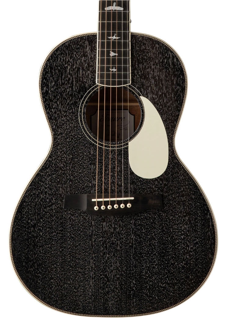 PRS SE P20E Parlor Black Doghair Gloss Back