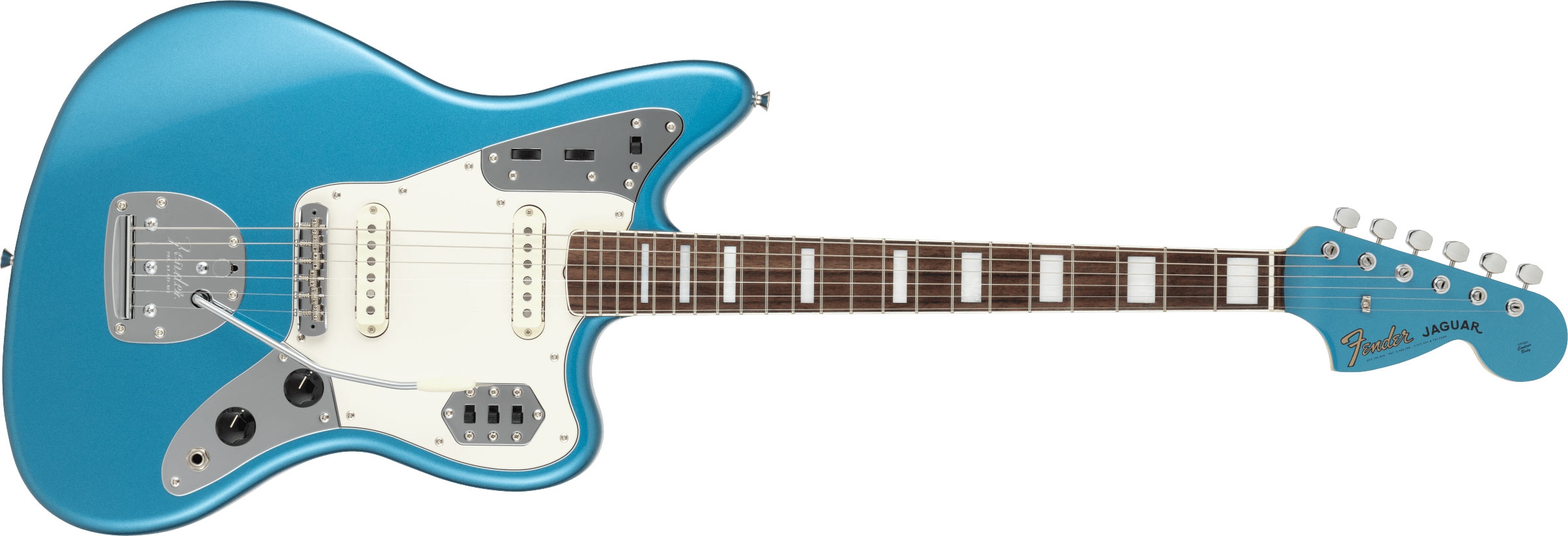 Fender Made in Japan Traditional Late 60s Jaguar RW Lake Placid Blue