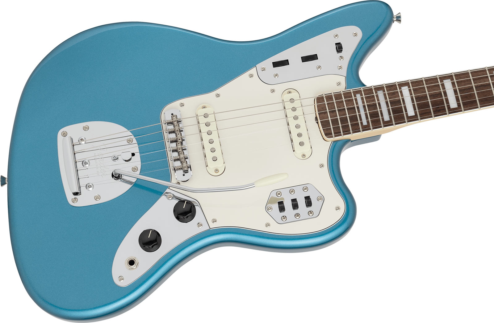Fender Made in Japan Traditional Late 60s Jaguar RW Lake Placid Blue
