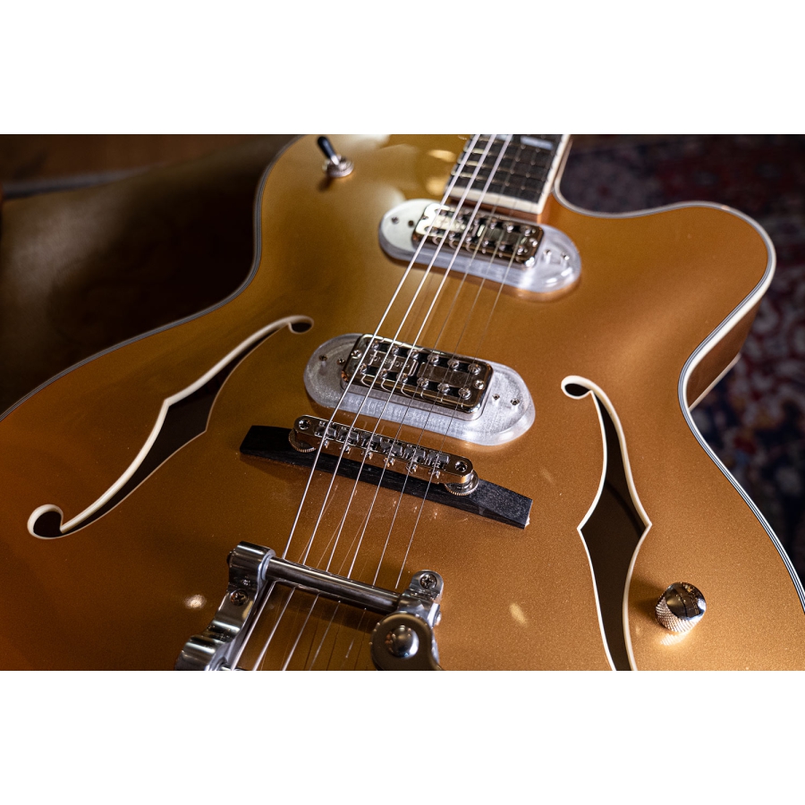 Eastman T58 Tonerider V-trons Bigsby Truetone Gloss Gold