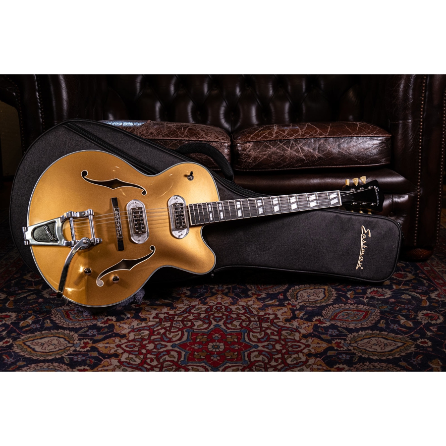 Eastman T58 Tonerider V-trons Bigsby Truetone Gloss Gold