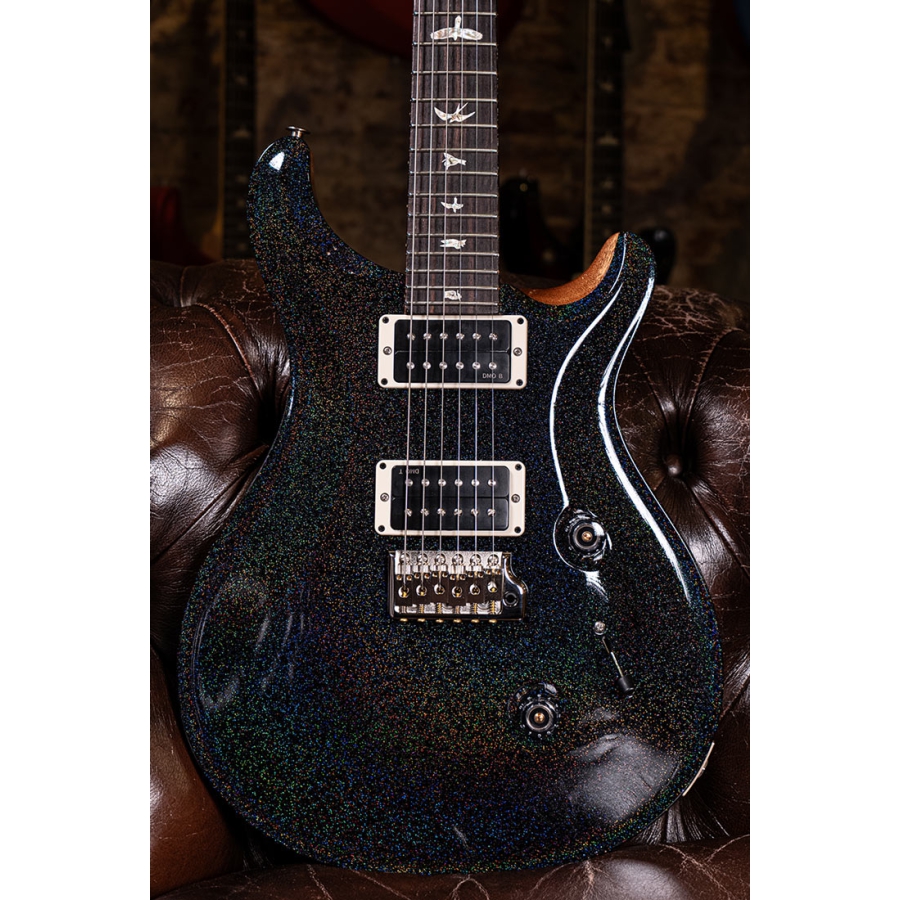 PRS Custom 24 Black Rainbow Holoflake