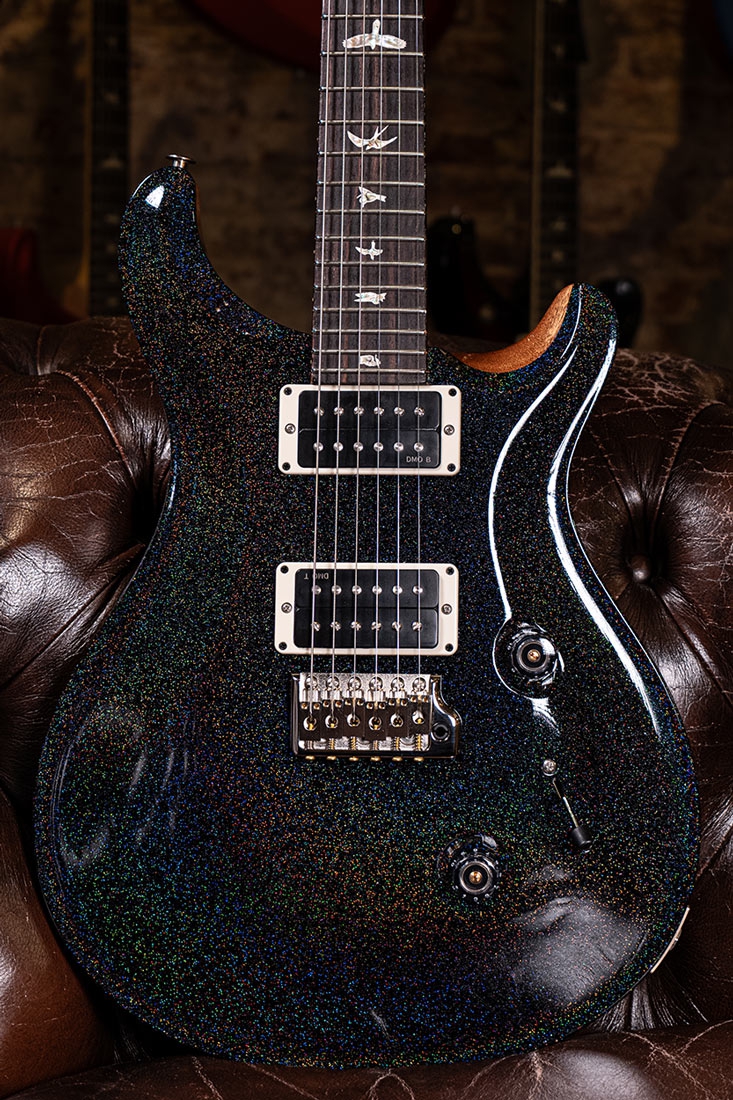 PRS Custom 24 Black Rainbow Holoflake