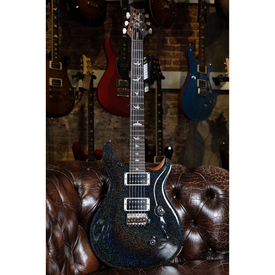 PRS Custom 24 Black Rainbow Holoflake