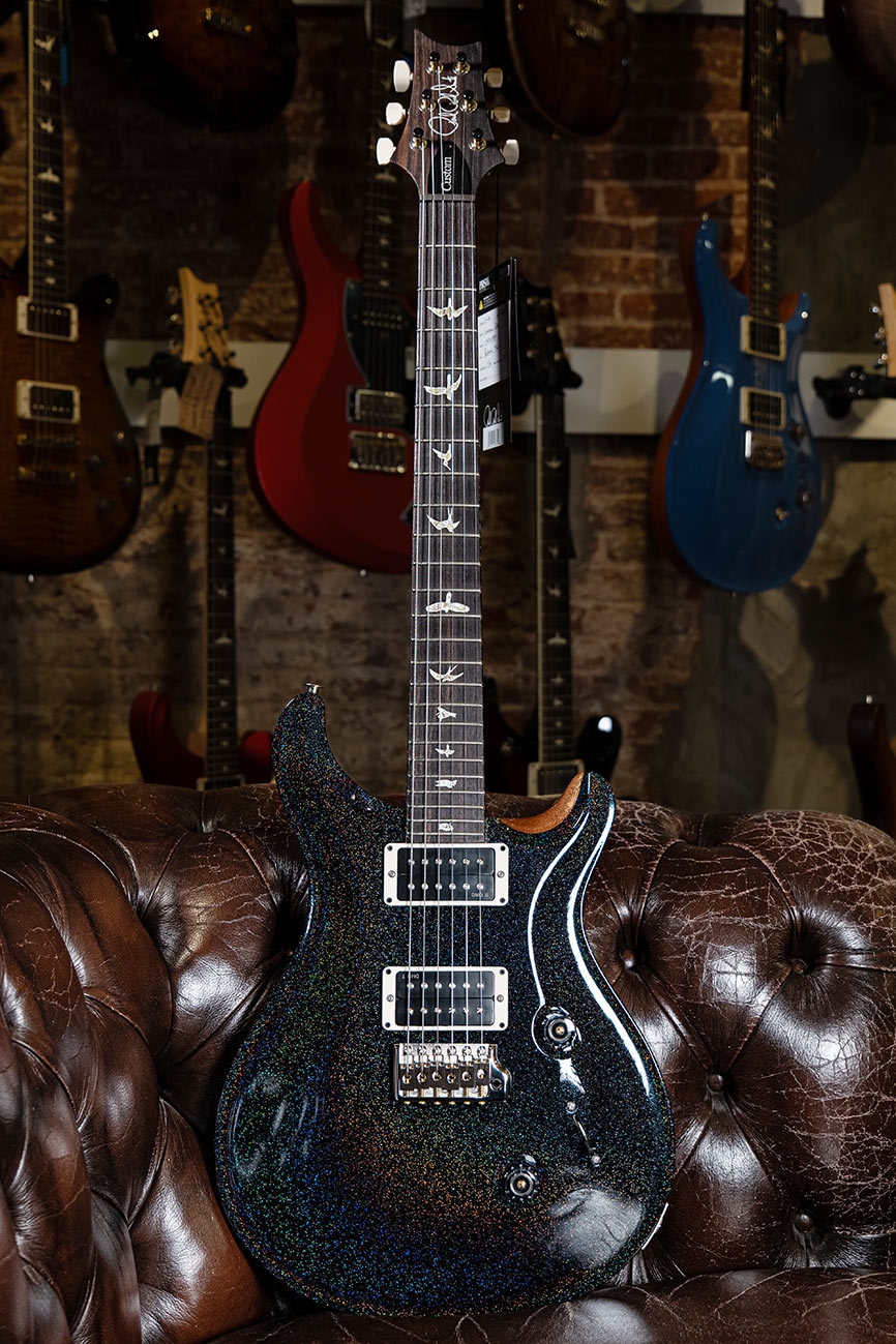 PRS Custom 24 Black Rainbow Holoflake