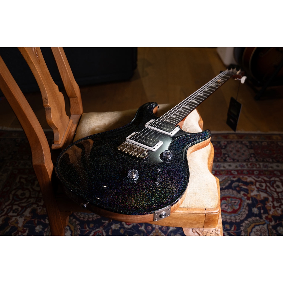 PRS Custom 24 Black Rainbow Holoflake
