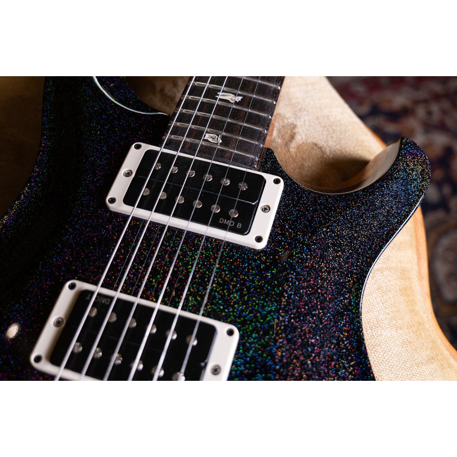 PRS Custom 24 Black Rainbow Holoflake