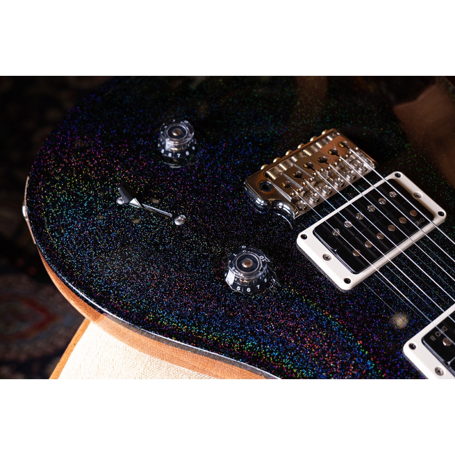 PRS Custom 24 Black Rainbow Holoflake