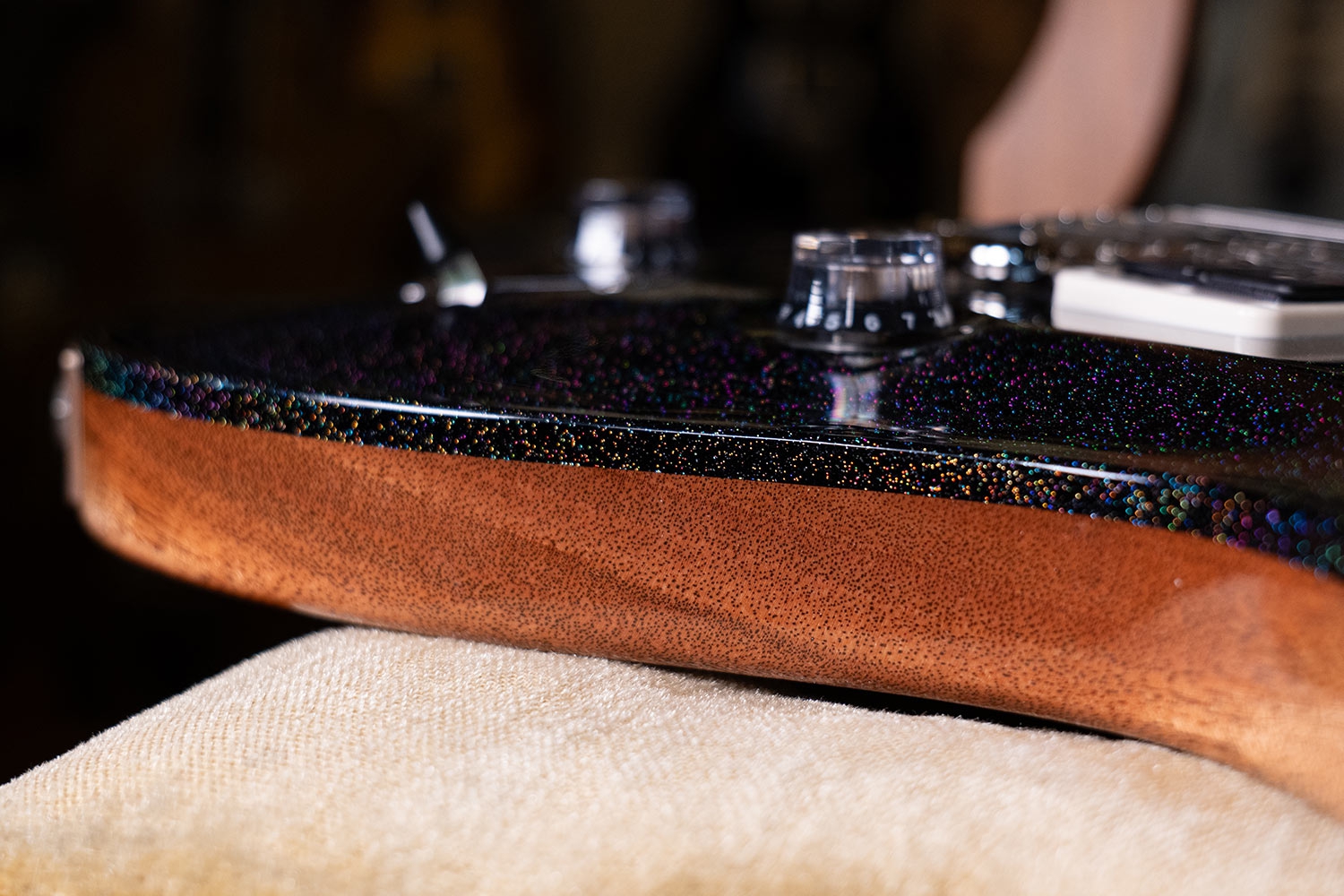 PRS Custom 24 Black Rainbow Holoflake
