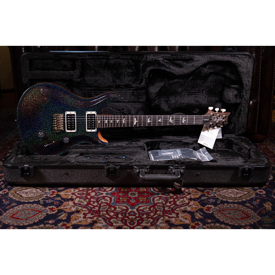 PRS Custom 24 Black Rainbow Holoflake