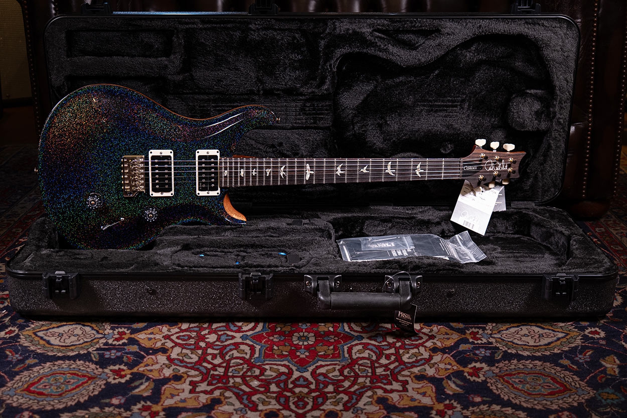 PRS Custom 24 Black Rainbow Holoflake