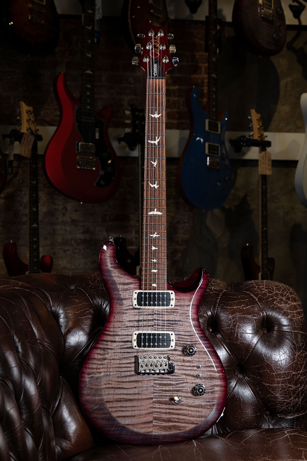 PRS S2 Pauls Guitar Purple Smokeburst 2024