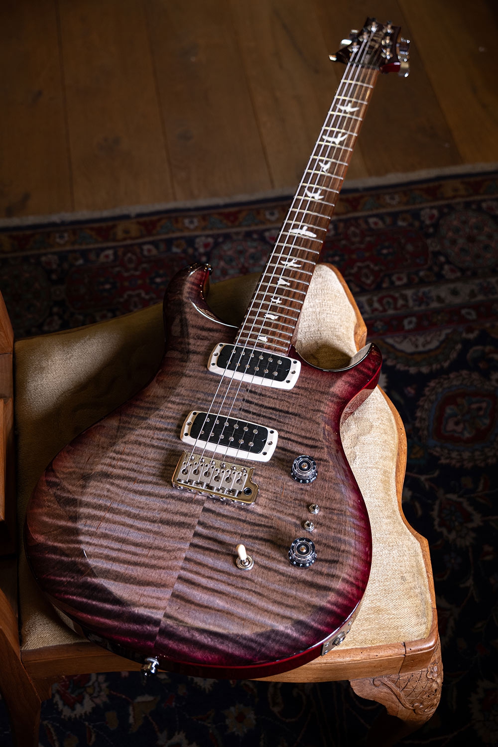 PRS S2 Pauls Guitar Purple Smokeburst 2024
