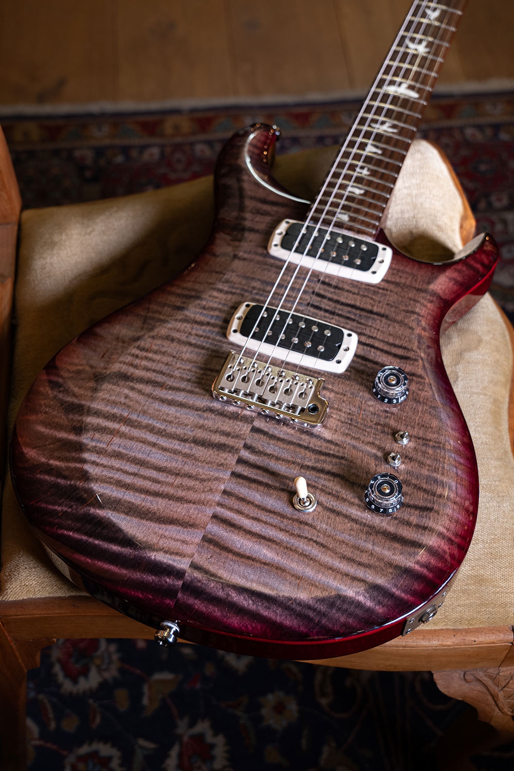 PRS S2 Pauls Guitar Purple Smokeburst 2024