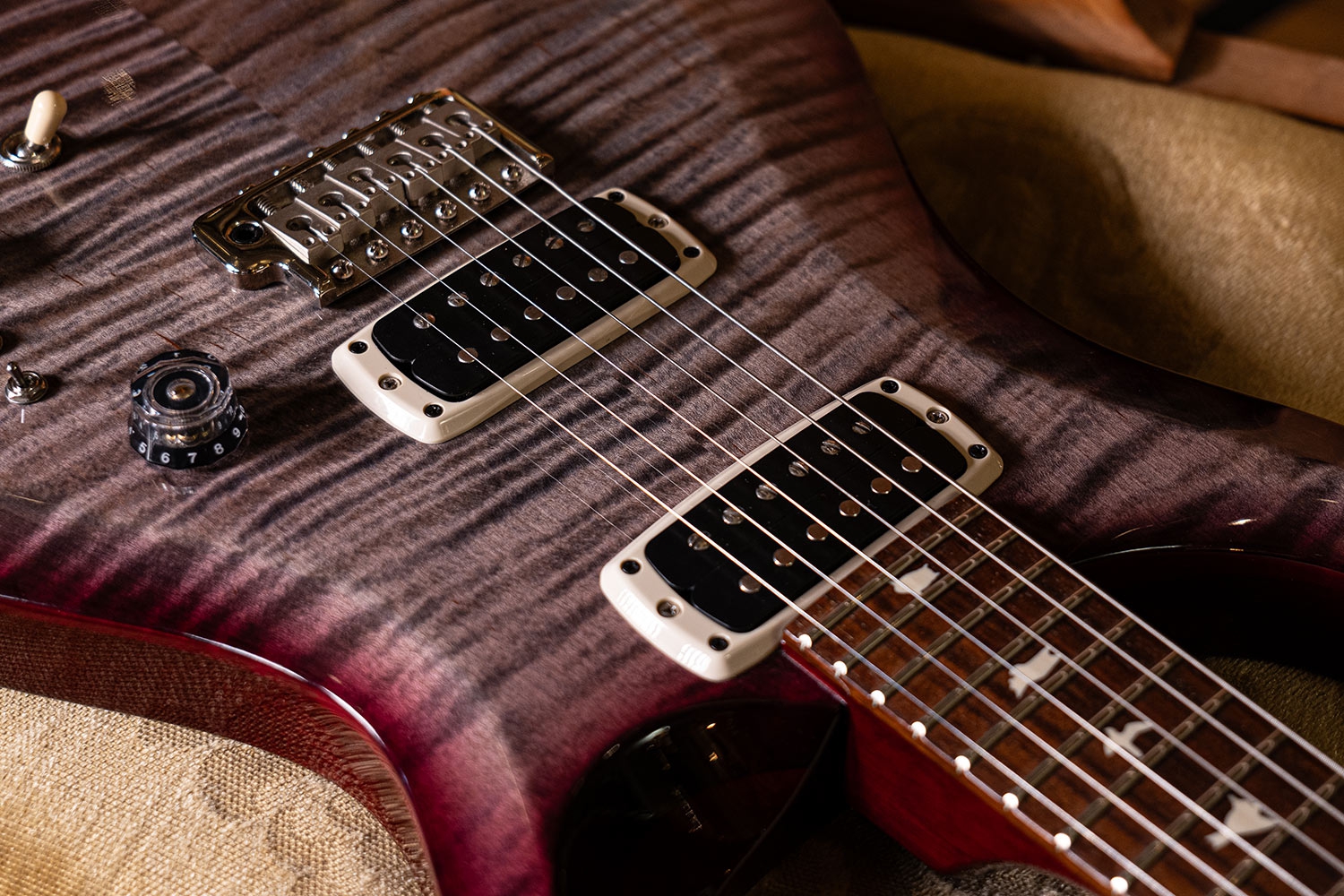 PRS S2 Pauls Guitar Purple Smokeburst 2024