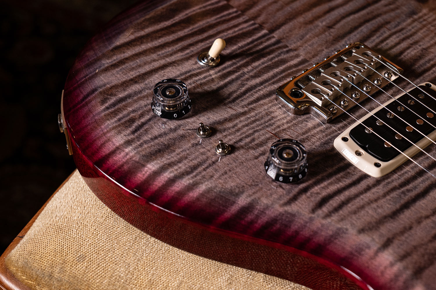 PRS S2 Pauls Guitar Purple Smokeburst 2024