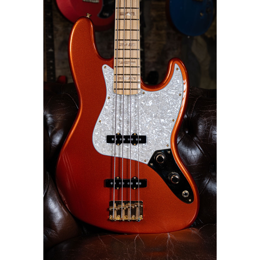 Fender Custom Shop 75 Jazz Bass NOS MN Fire Mist Orange