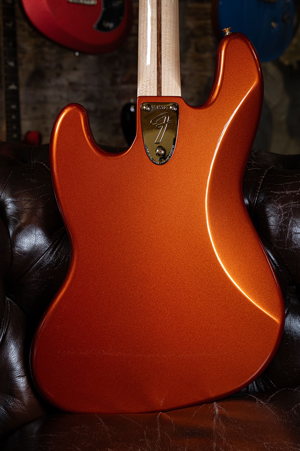 Fender Custom Shop 75 Jazz Bass NOS MN Fire Mist Orange