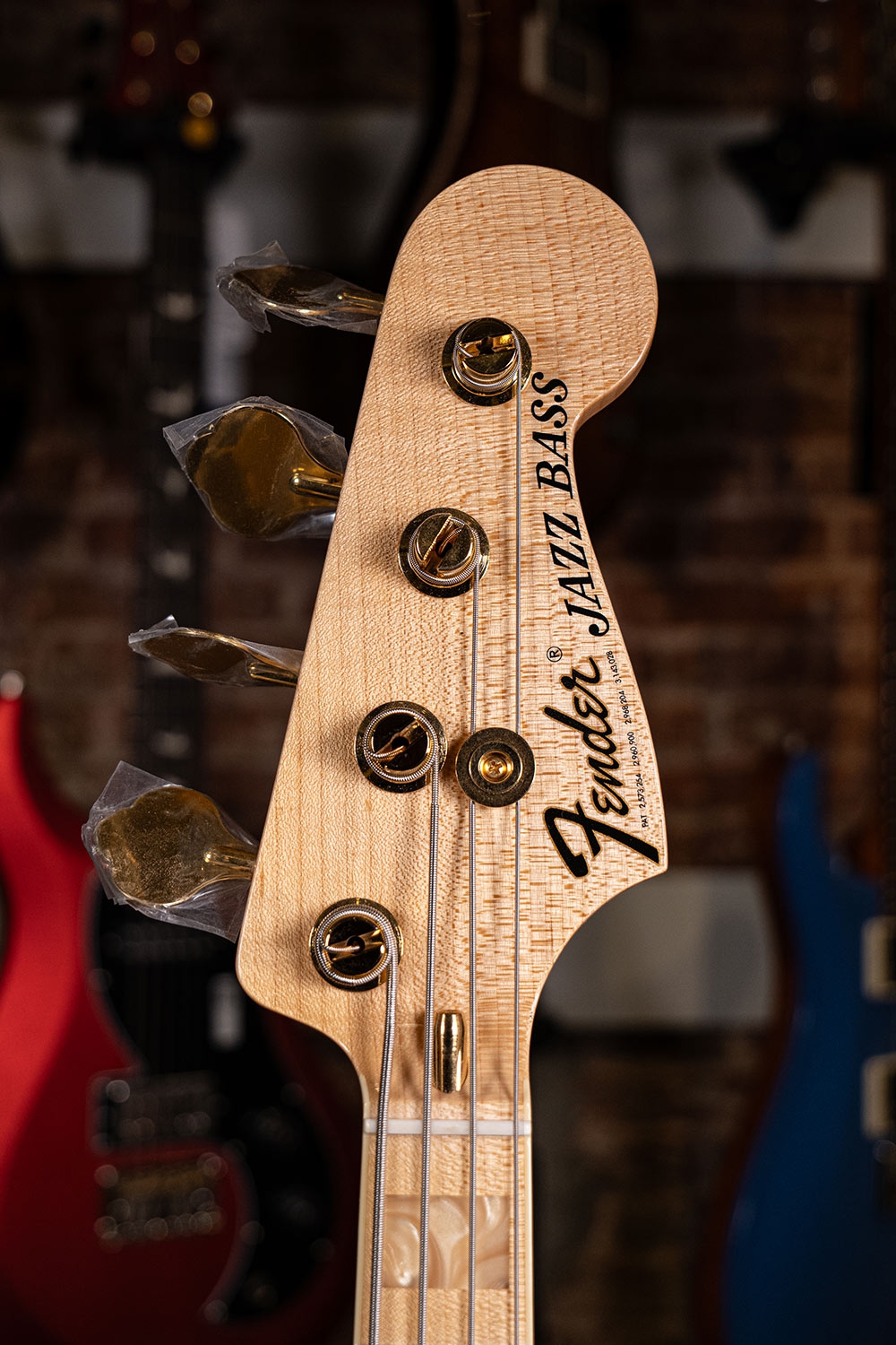 Fender Custom Shop 75 Jazz Bass NOS MN Fire Mist Orange