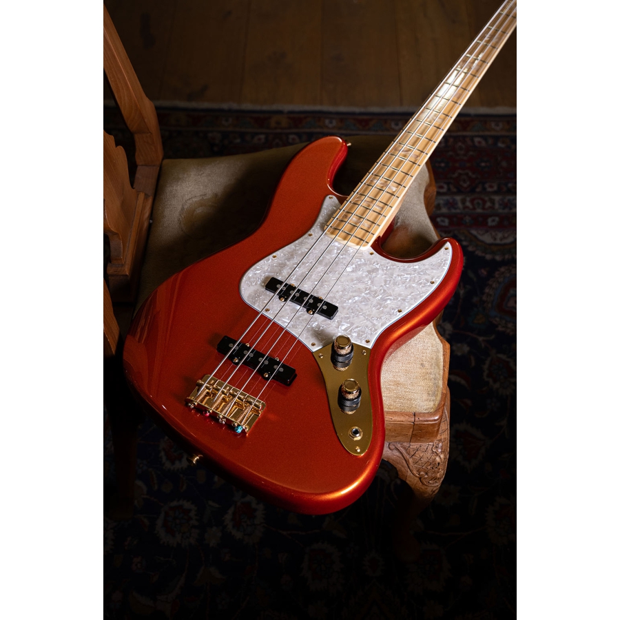Fender Custom Shop 75 Jazz Bass NOS MN Fire Mist Orange