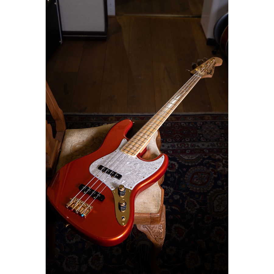 Fender Custom Shop 75 Jazz Bass NOS MN Fire Mist Orange