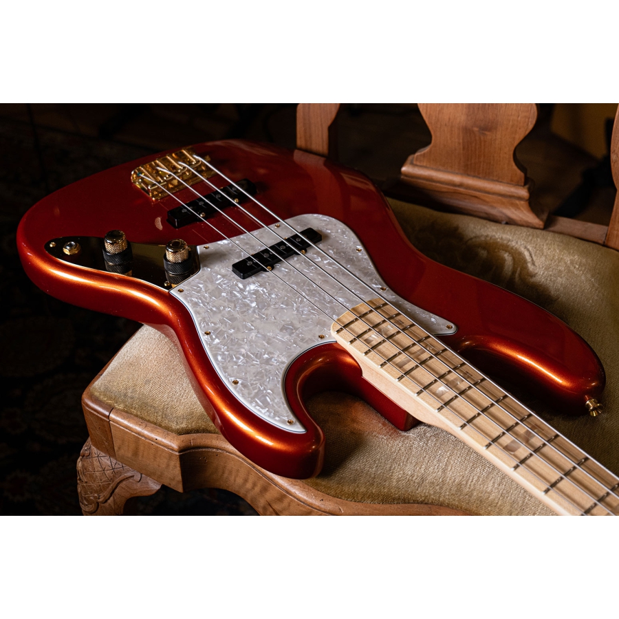 Fender Custom Shop 75 Jazz Bass NOS MN Fire Mist Orange