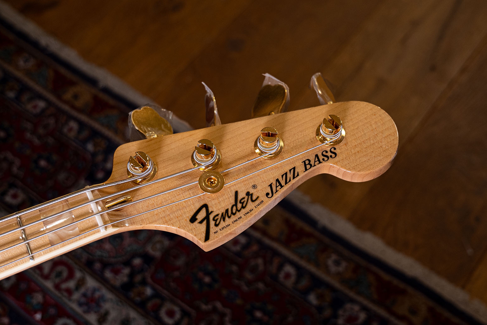 Fender Custom Shop 75 Jazz Bass NOS MN Fire Mist Orange