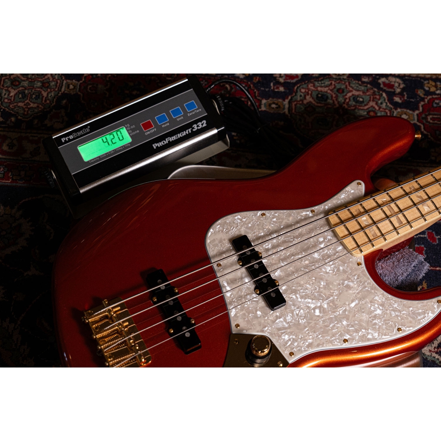 Fender Custom Shop 75 Jazz Bass NOS MN Fire Mist Orange
