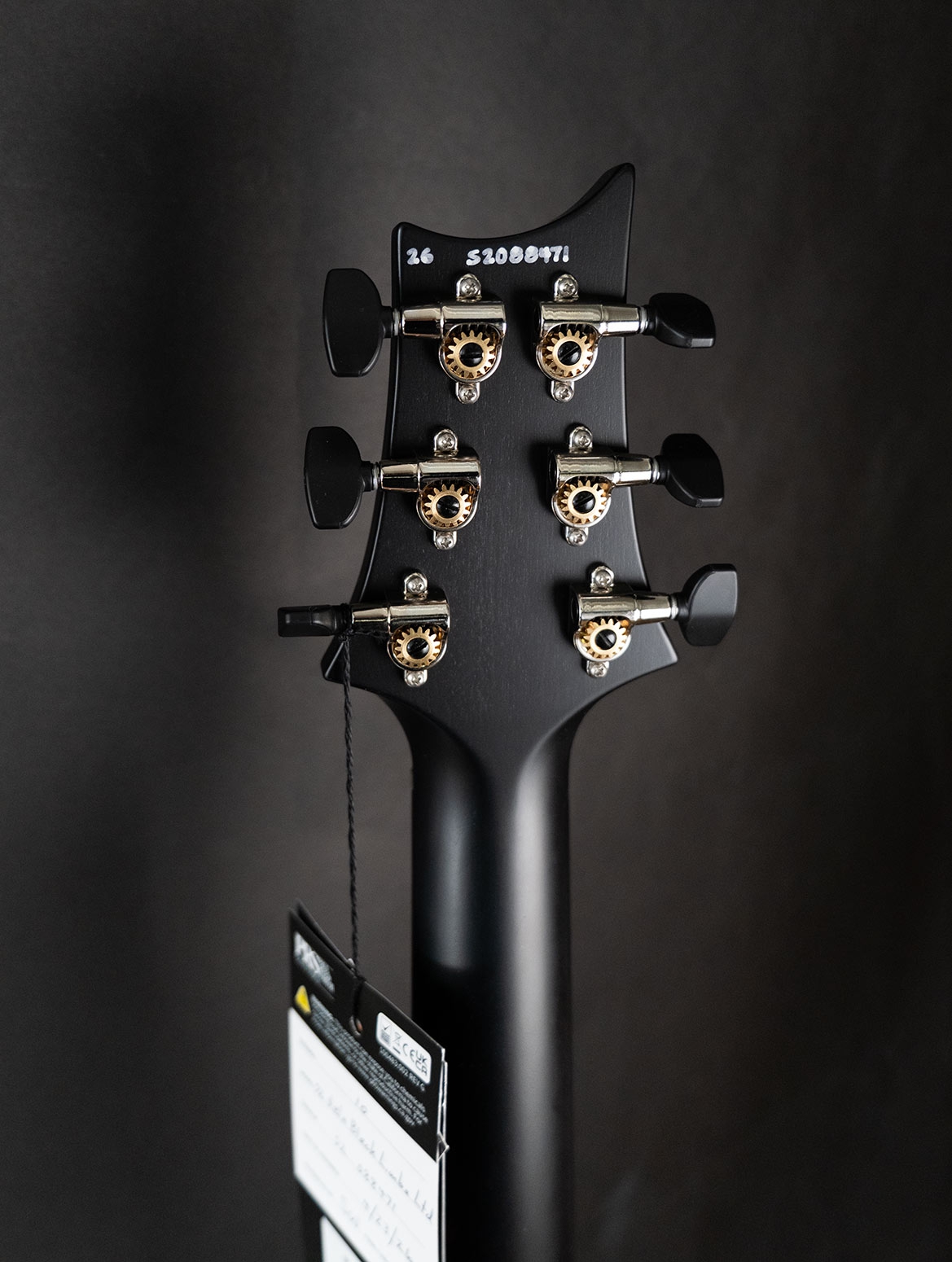 PRS S2 Vela LTD Black Limba Natural Smokeburst 2026