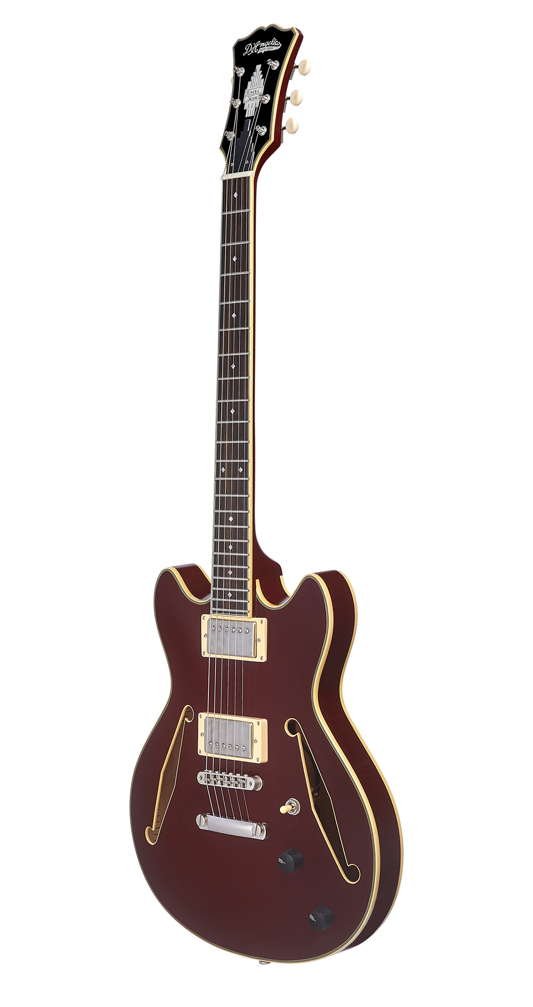 DAngelico Excel Mini DC Tour Solid Wine