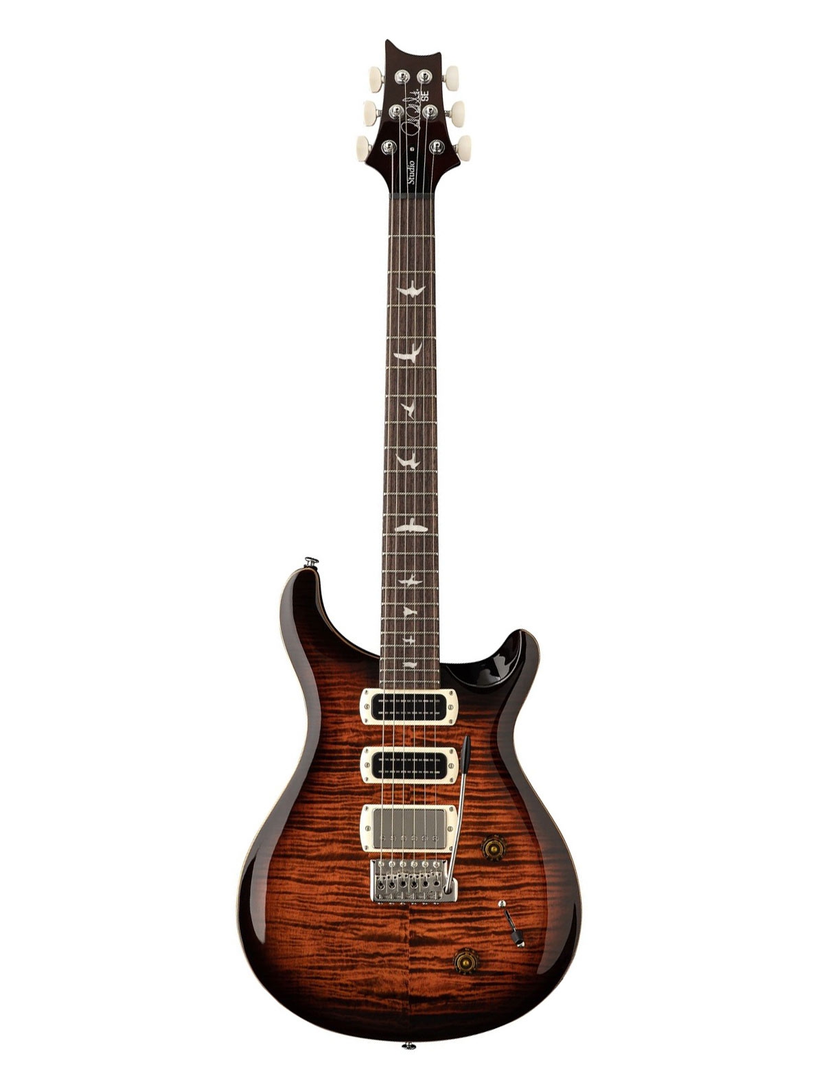 PRS SE Studio Orange Tiger Smokeburst
