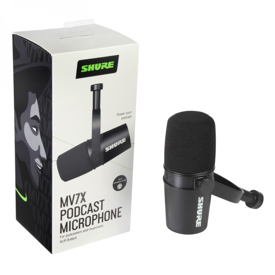 Shure MV7X Podcastmicrofoon