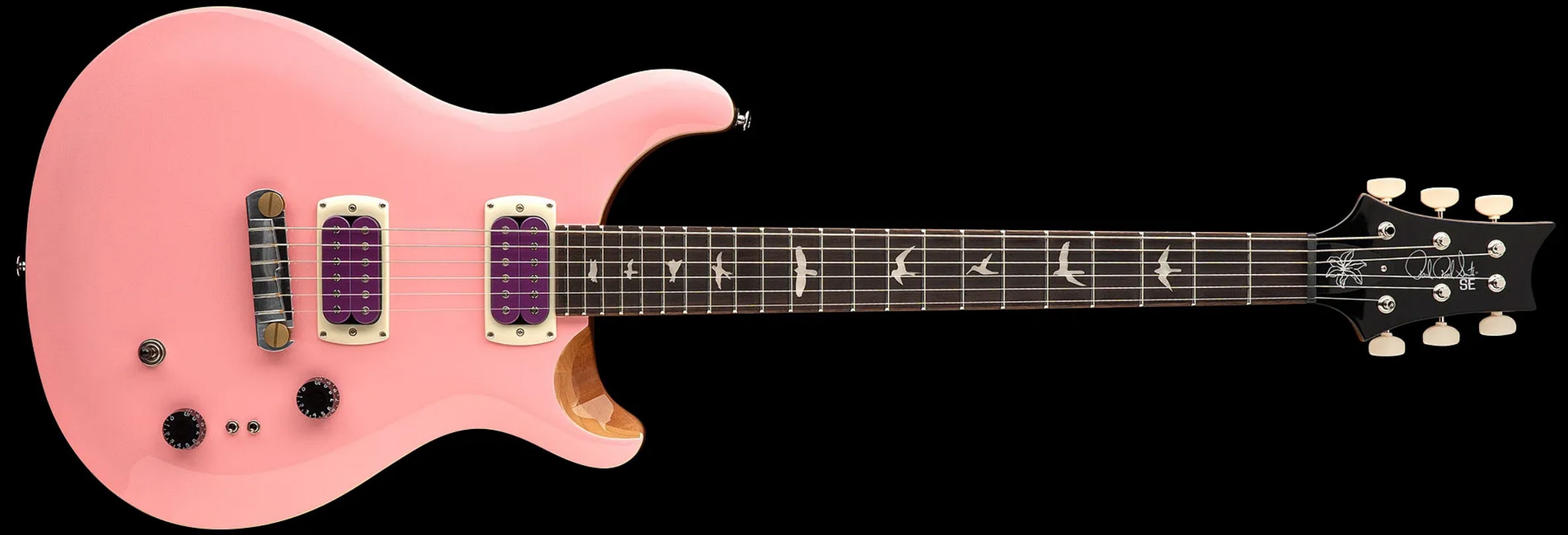 PRS SE Rock Lady LTD Pink Pearl Top