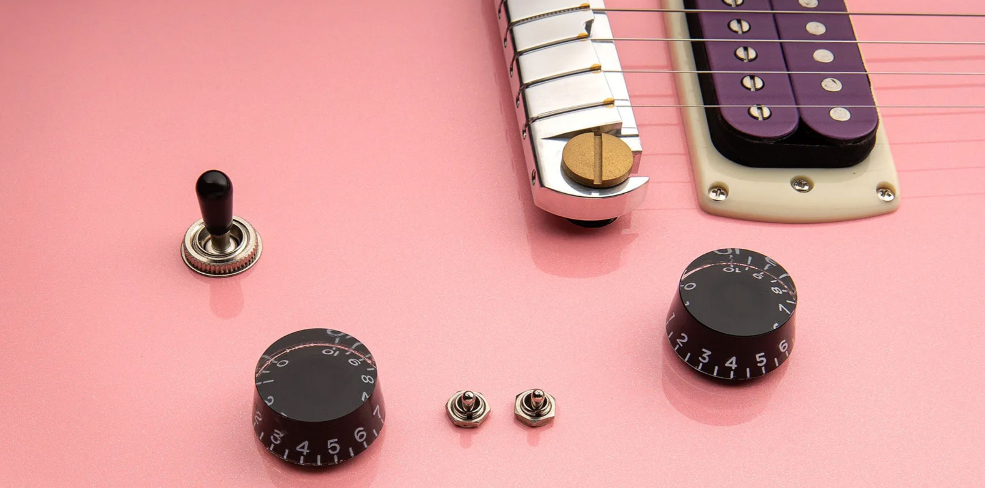 PRS SE Rock Lady LTD Pink Pearl Top