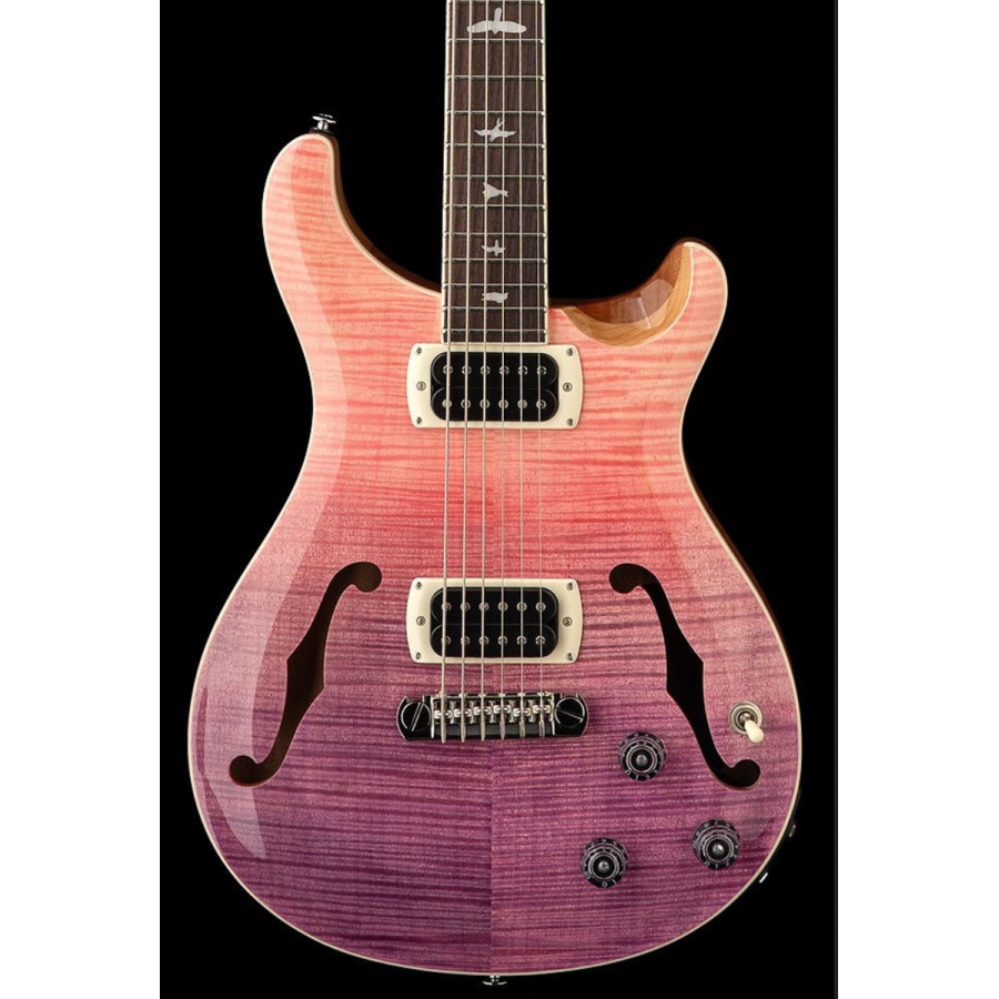 PRS SE Ed Sheeran Hollowbody Baritone Piezo Pink Ombre
