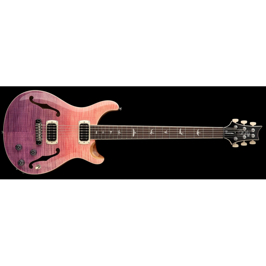 PRS SE Ed Sheeran Hollowbody Baritone Piezo Pink Ombre