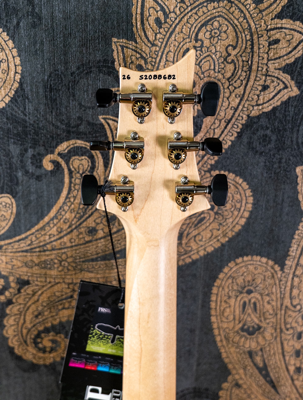 PRS Vela LTD Black Limba Natural 2026