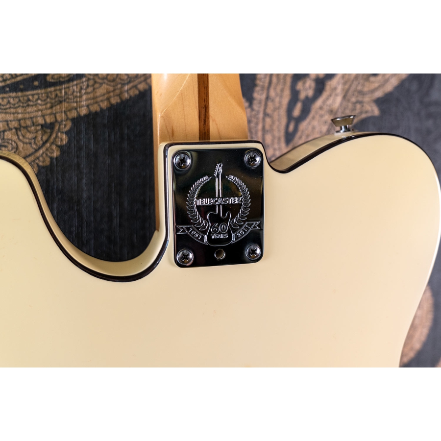 Fender 60th Anniversary Modern Thinline Telecaster Olympic White 2011