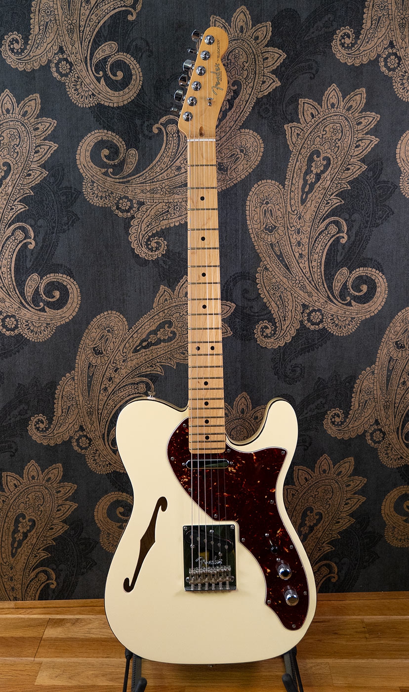 Fender 60th Anniversary Modern Thinline Telecaster Olympic White 2011
