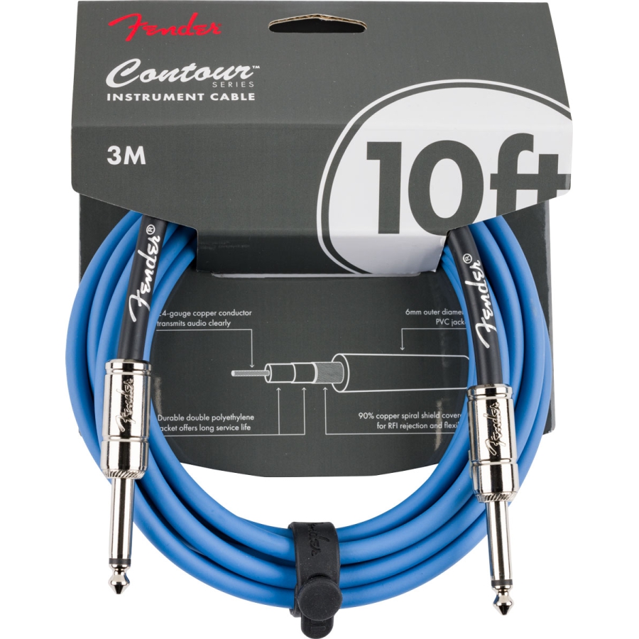 Fender Instrument Cable Contour LPB 3 meter