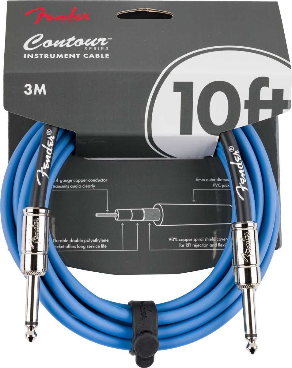 Fender Instrument Cable Contour LPB 3 meter