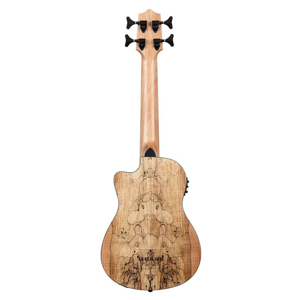 Kala Spalted Maple U BASS ukulele