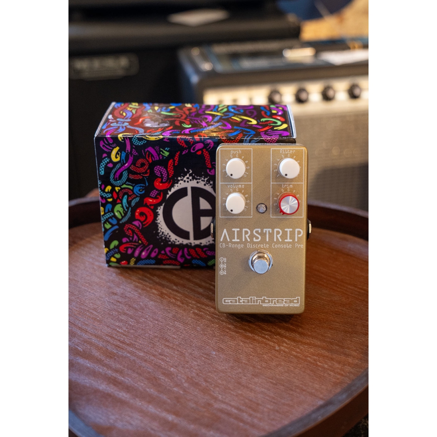 Catalinbread AIRSTRIP Gold N White
