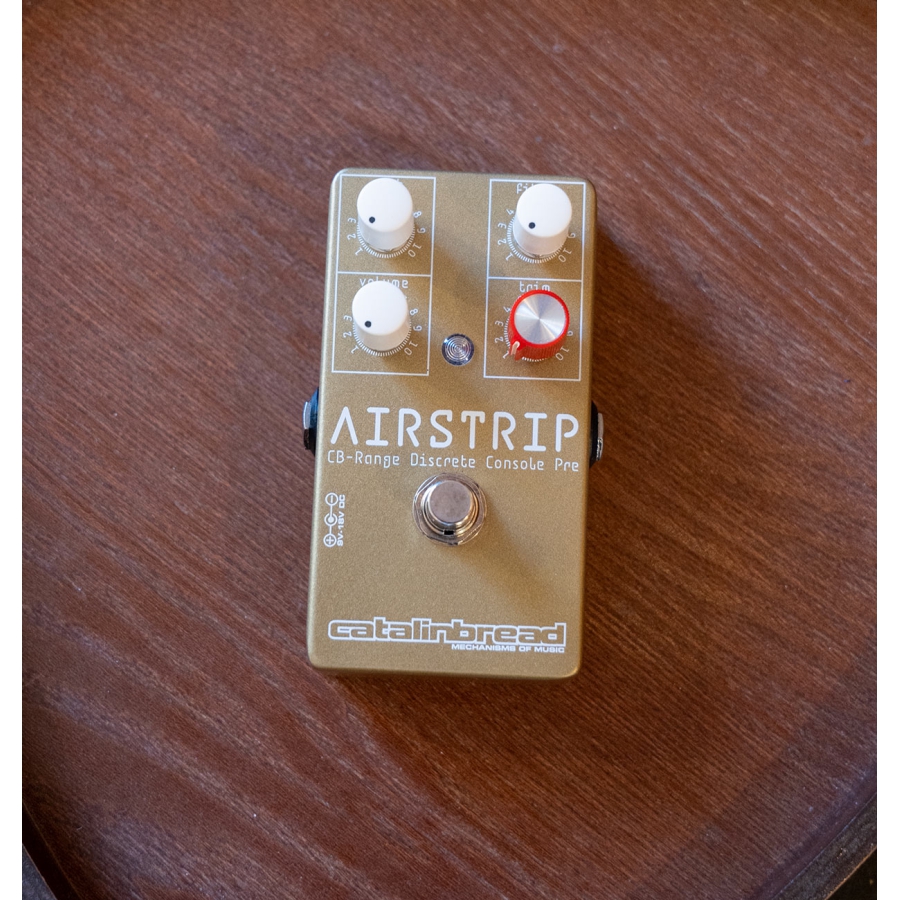 Catalinbread AIRSTRIP Gold N White