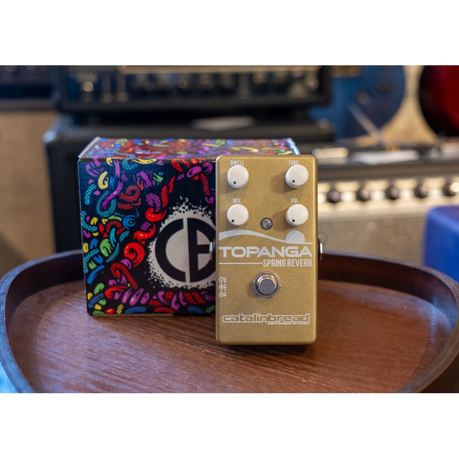 Catalinbread TOPANGA Gold N White