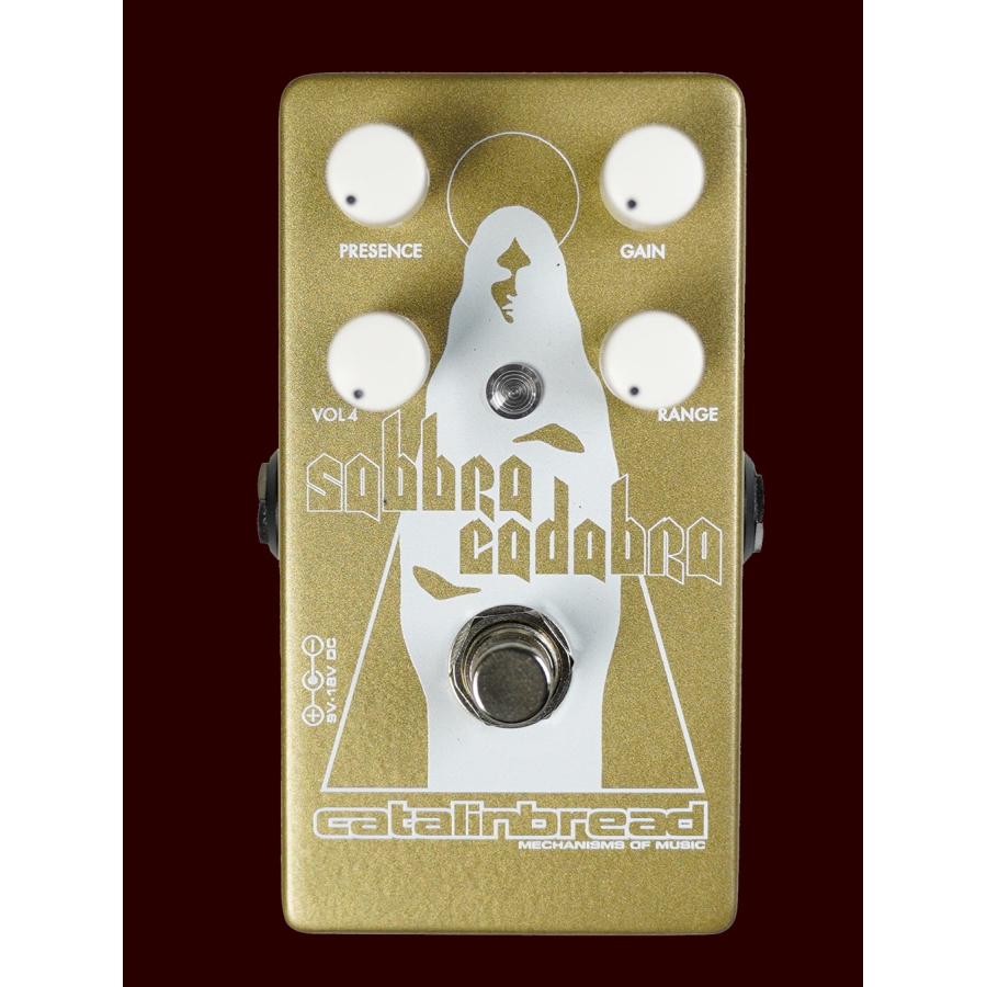 Catalinbread SABBRA CADABRA Gold N White