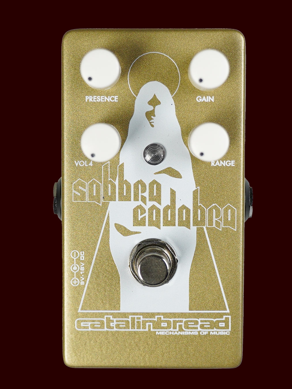 Catalinbread SABBRA CADABRA Gold N White