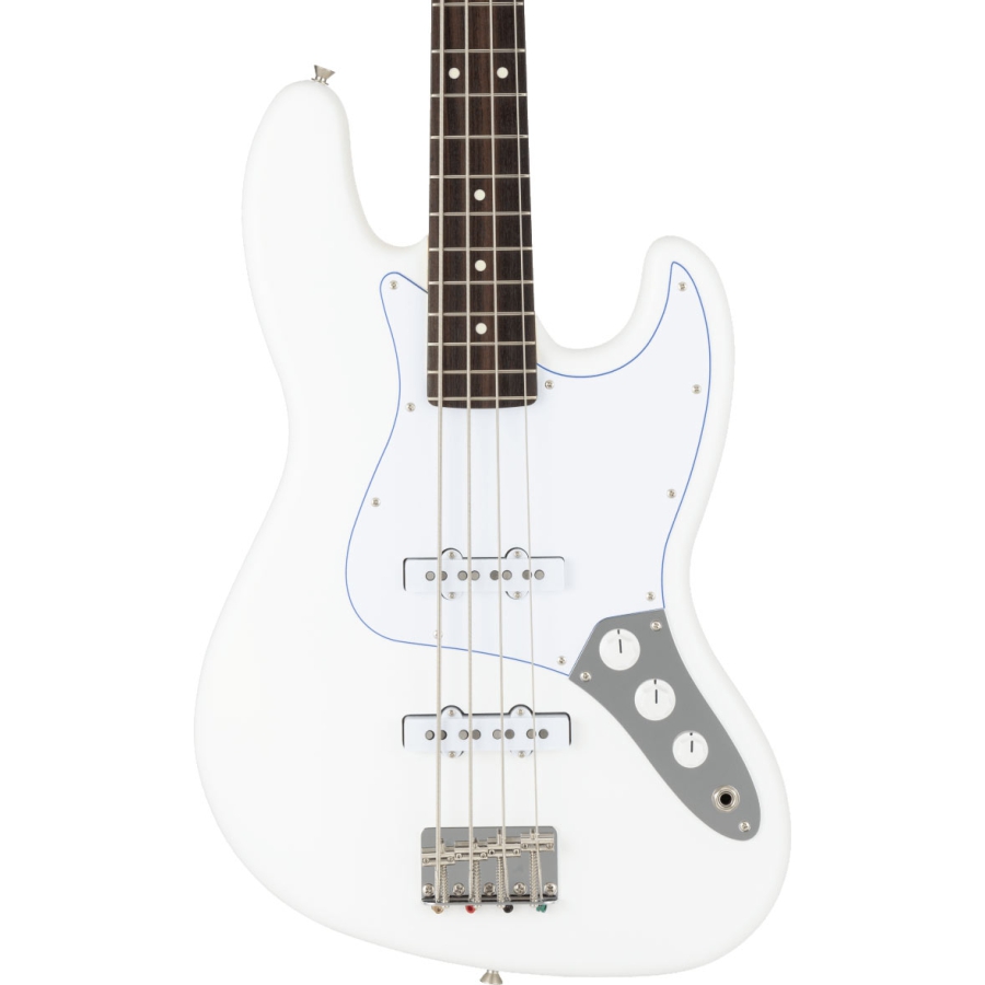 Fender Made in Japan Limited Hybrid II Jazz Bass Blanc